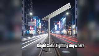 Best Solar LED Street Light for Rural Outdoor Lighting